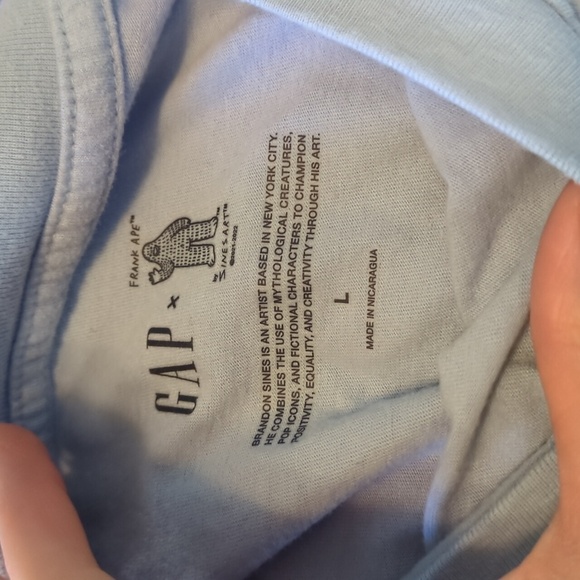 GAP Blue Rainbow Frank Ape Tee - Picture 3 of 3